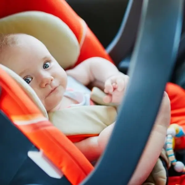 Baby in Car Seat