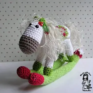 crochet rocking horse