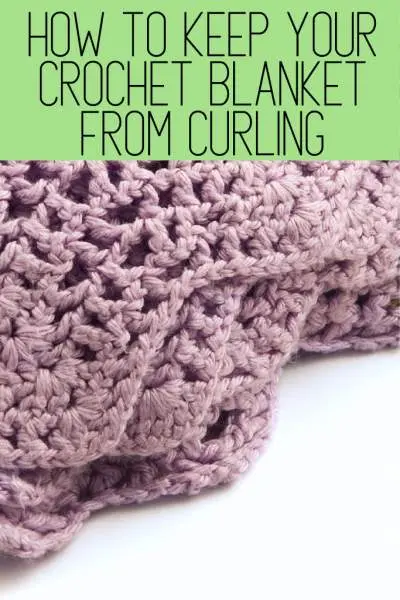 Crochet Blanket Curling