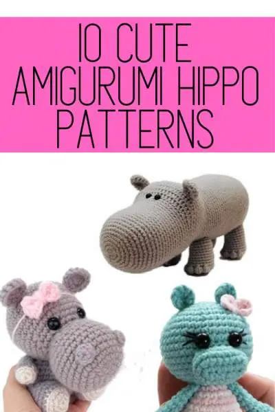 Crochet Hippo Inspiration