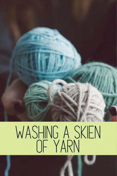 How to Wash Yarn