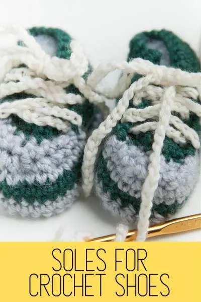 Soles for Crochet Shoes